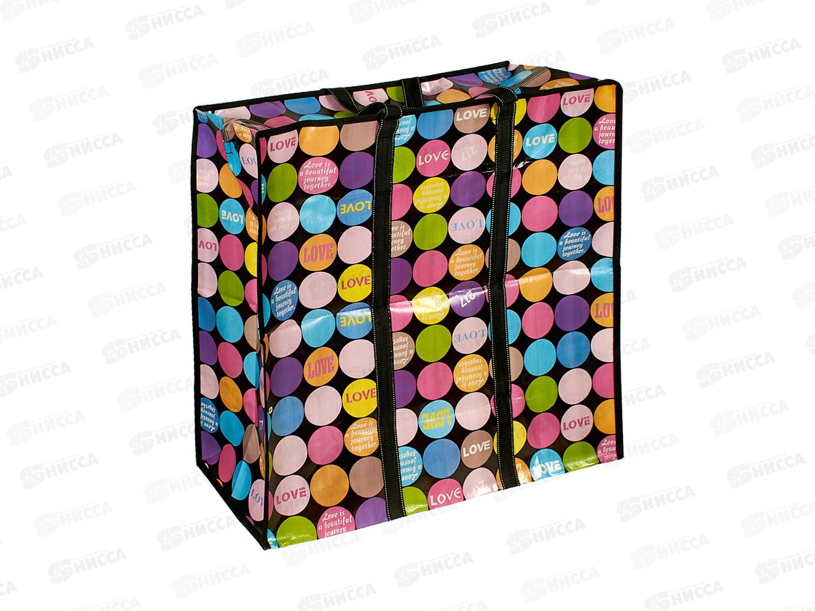 Сумка дорожная с рисунком. 60х63х27 см., AL-773-4 *250