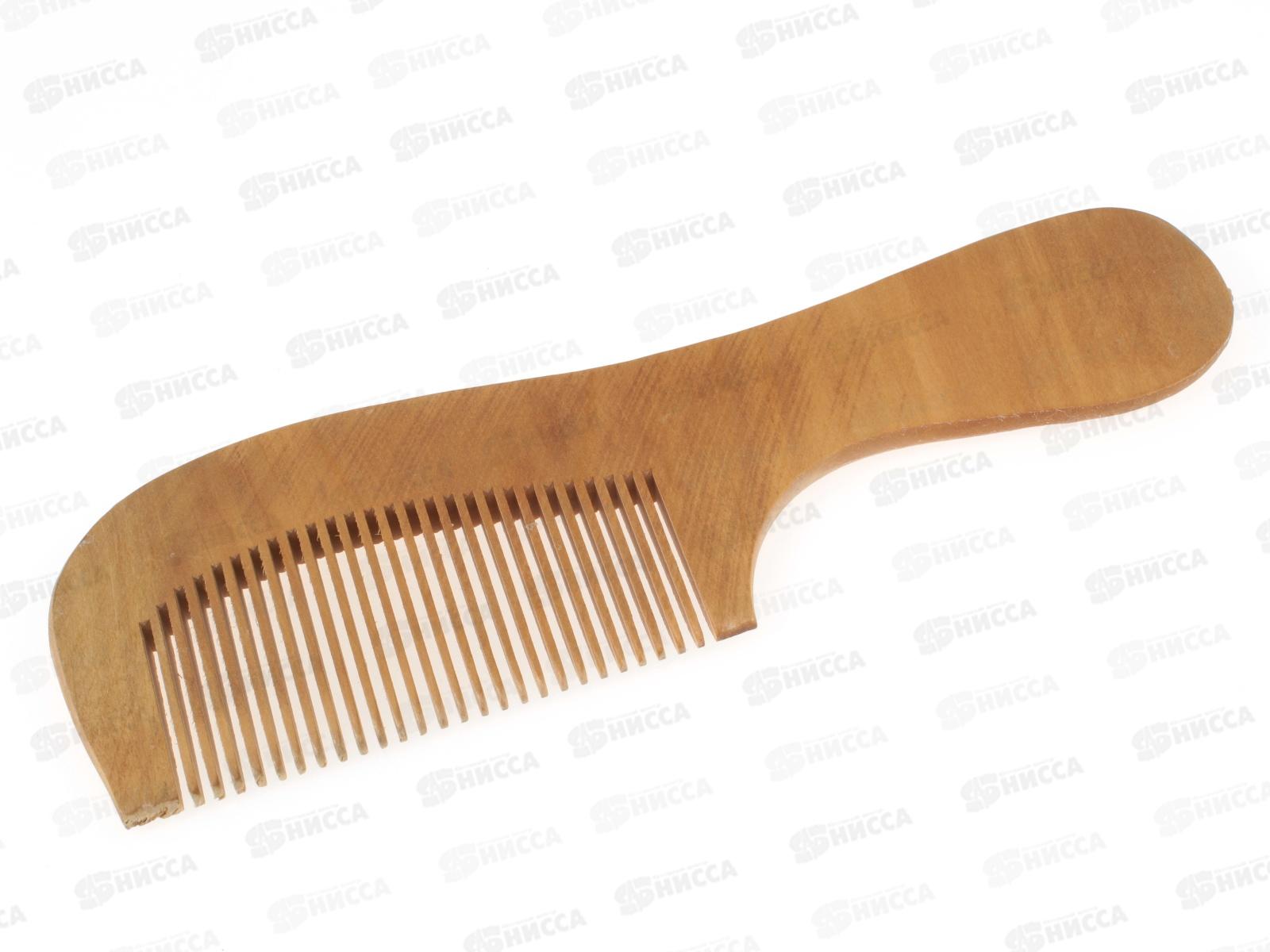 Расческа деревянная ,с ручкой (024864)  Ж
