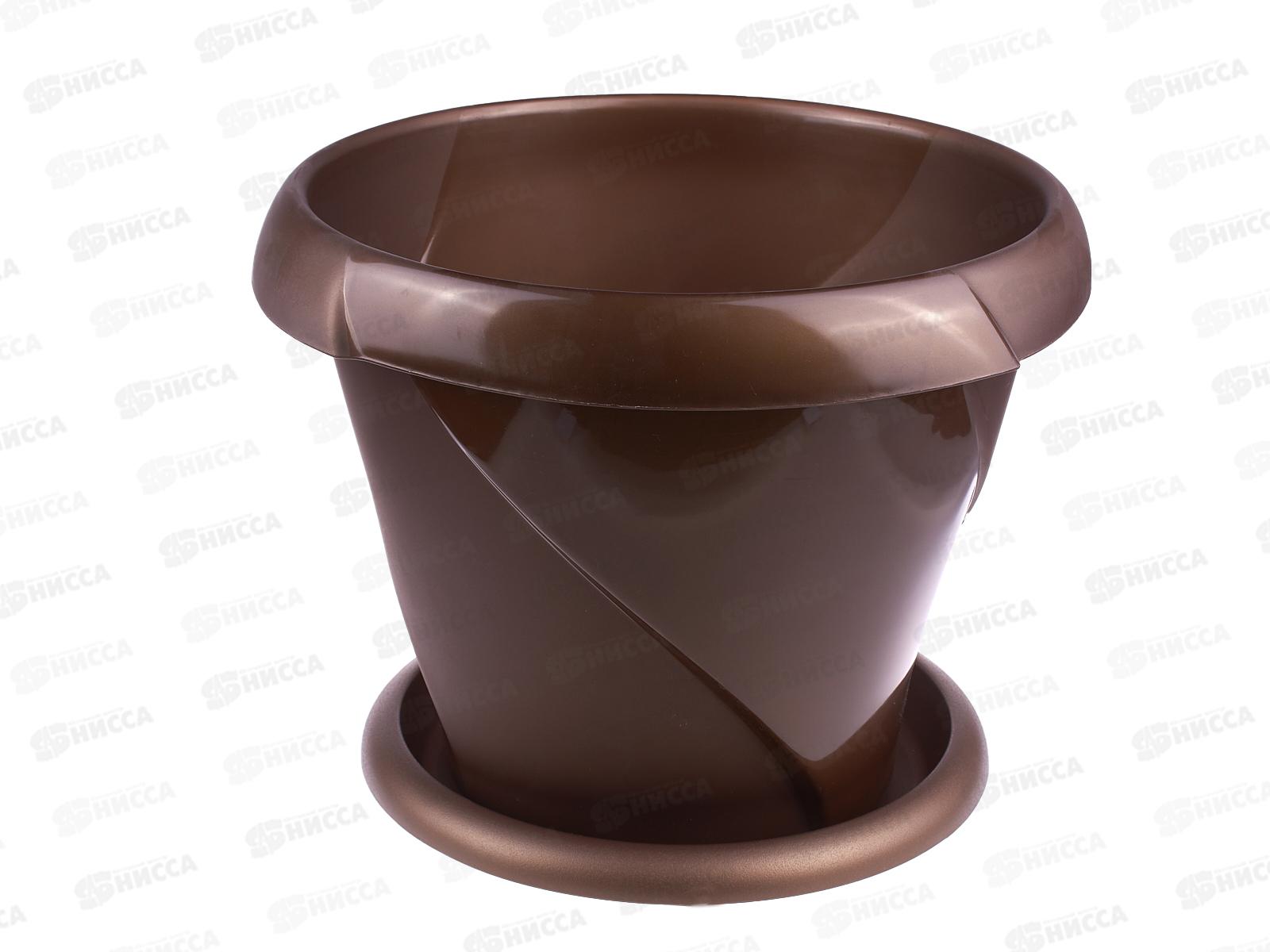 Кашпо "Флориана" 9,2л Д315 золото С388 золото *10