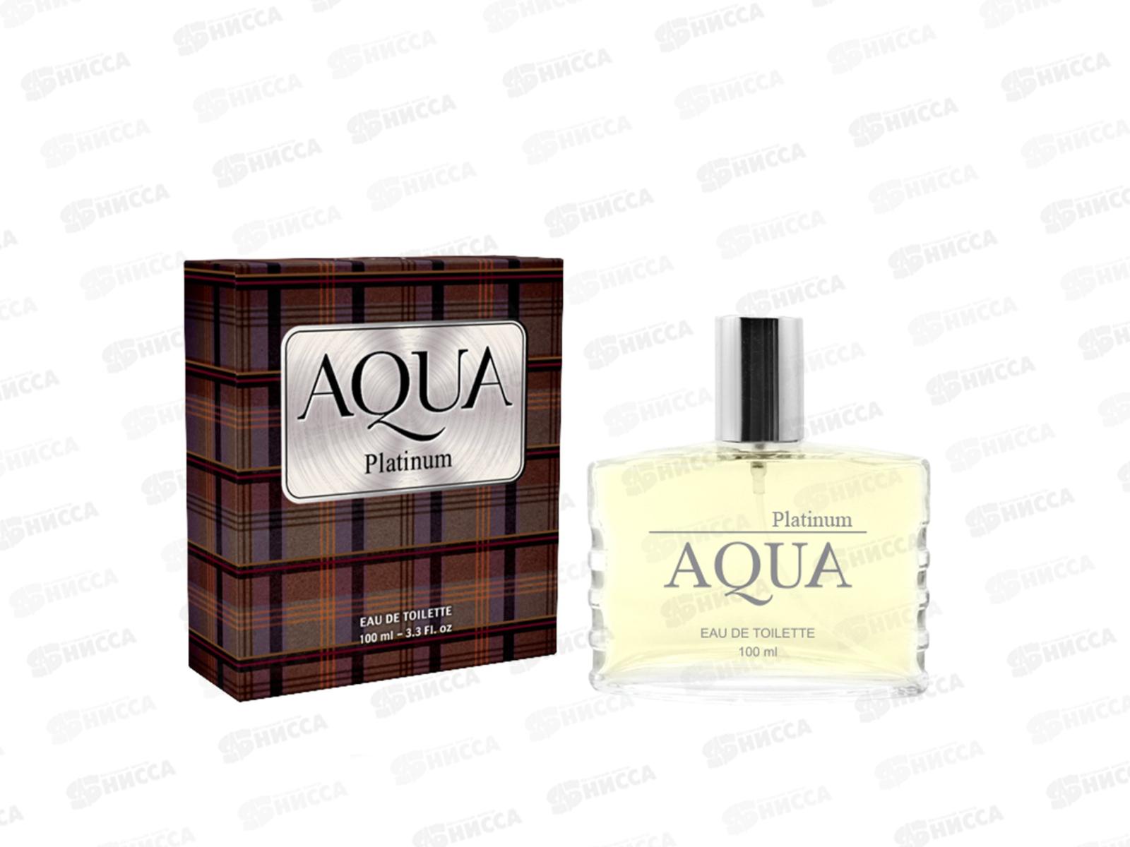 Aqua Platinum, туалетная вода  100мл мужская *48 М