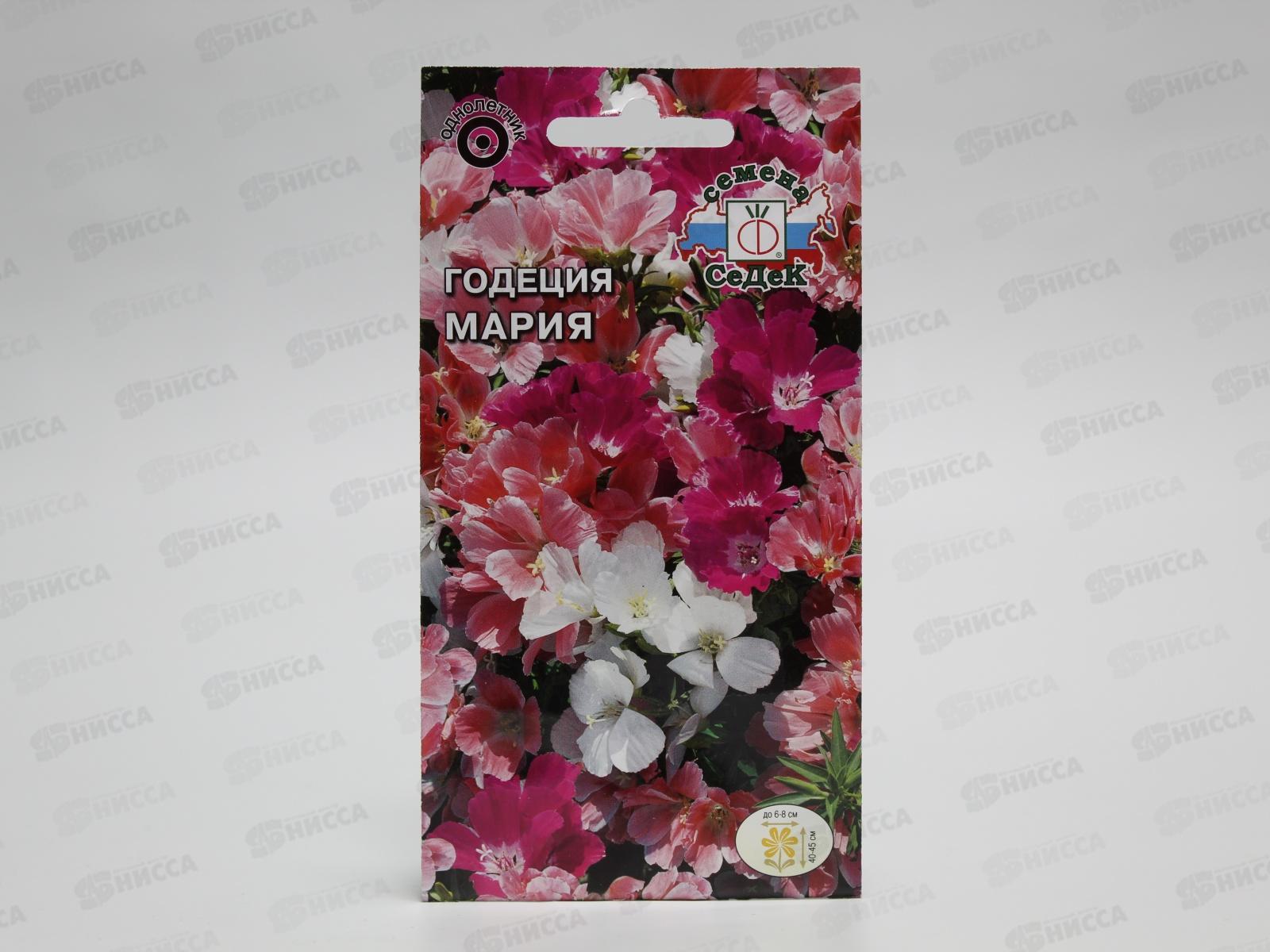 Годеция Мария (крупноцветковая, махровая смесь ) (Евро) *10 СеДек +