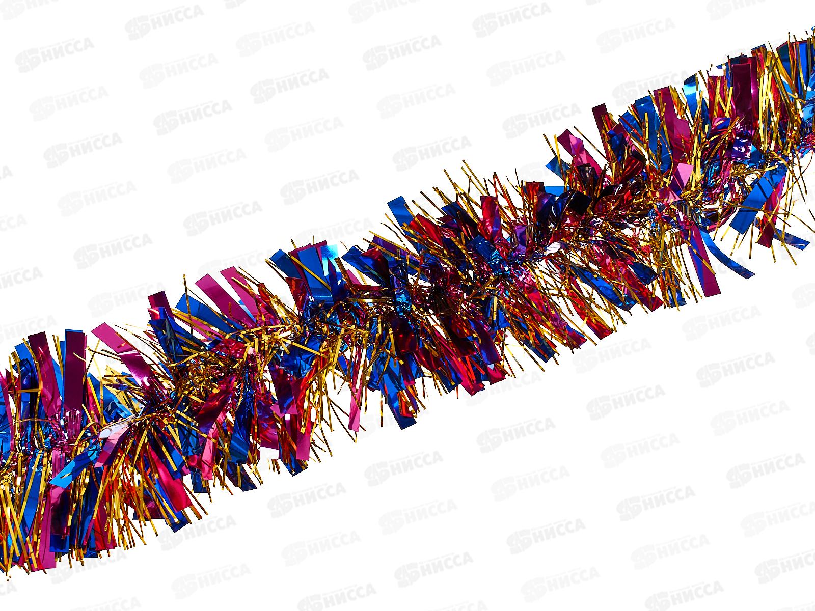 Новогоднее украшение: Мишура, 9см. х 2м., AL-3349 *400