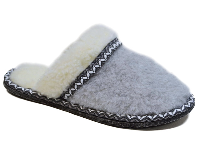 Тапочки женские домашние закрытые микс 2148W-FUR-W р.36  *12