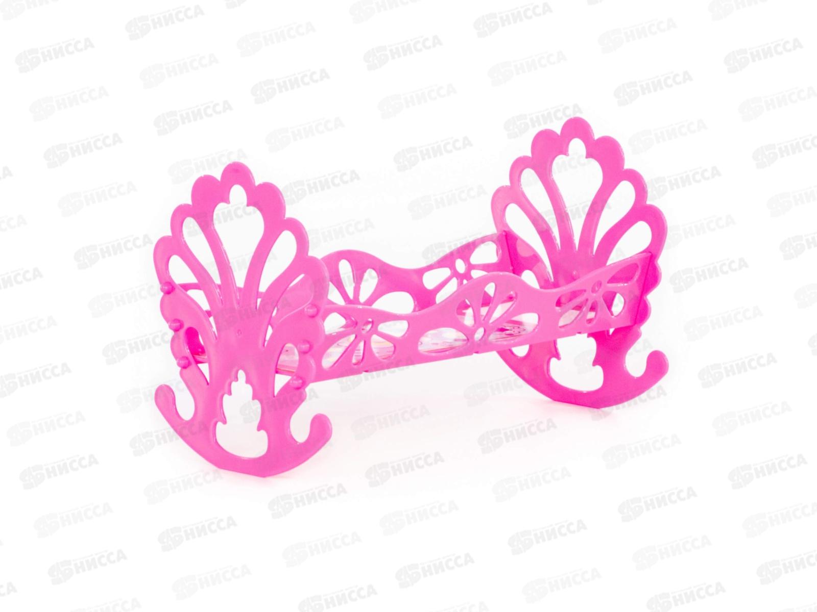 Кроватка-качалка сборная для кукол 56665 в пакете *16