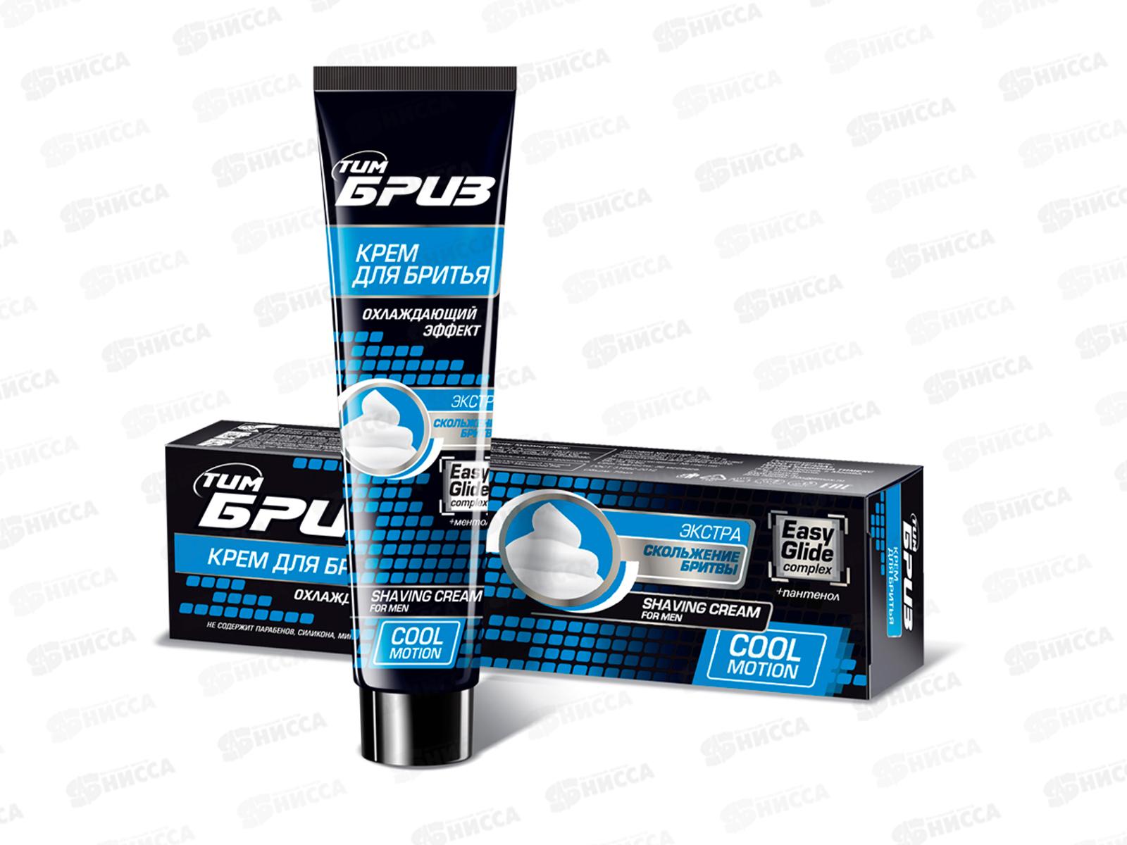 БРИЗ EG complex крем для бритья охлаждающий эффект 75мл *16