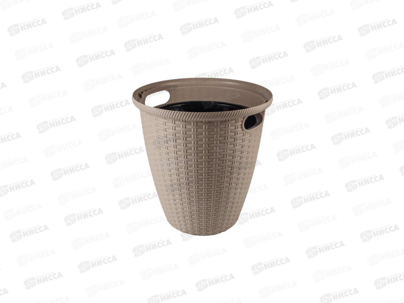 Кашпо напольное Ротанг D328 20л мол шоколад ING50020 *5