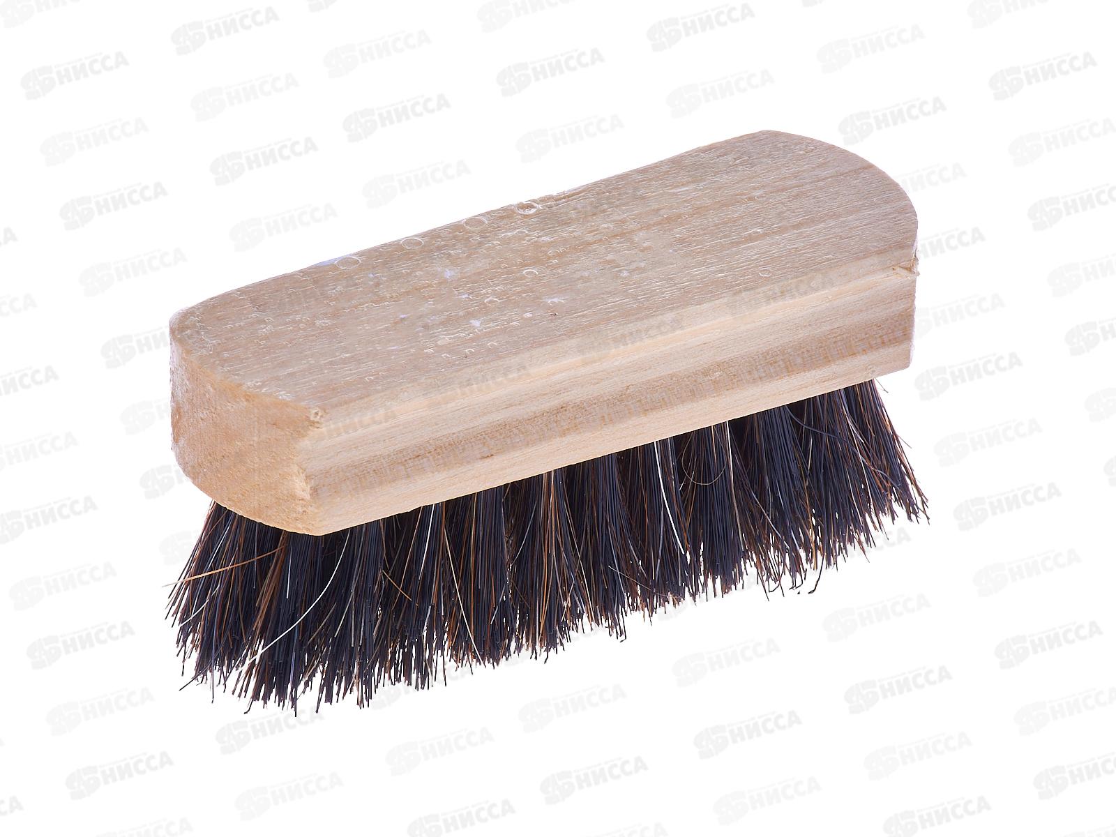Щетка для обуви дерево, натуральная щетина 8,5*124 С-0В-52