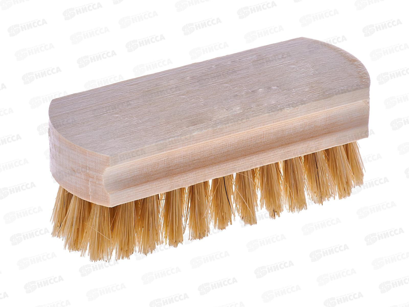 Щетка для обуви дерево,натуральная щетина 10,5см*130 С-3-52Щ