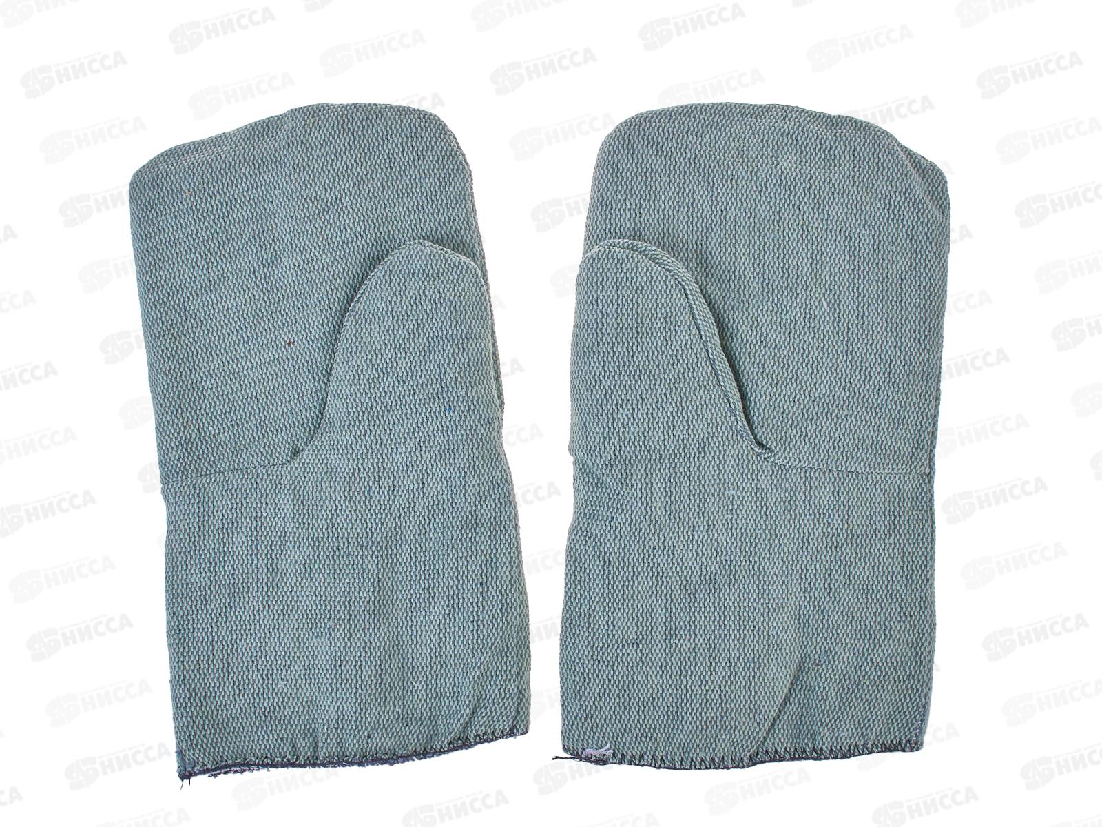 Рукавицы утепленные брезент ватин *100