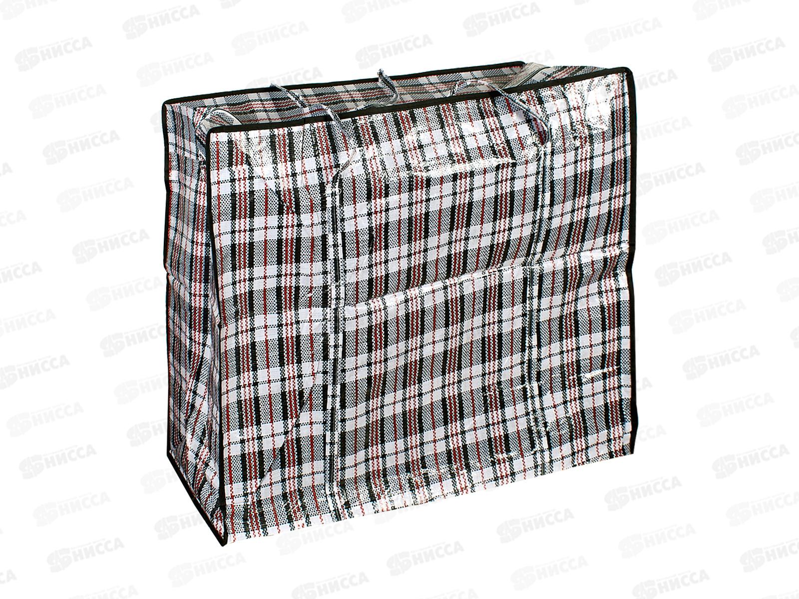 Сумка дорожная в клетку (рисовка) 80х70х30см, AL-268 *100