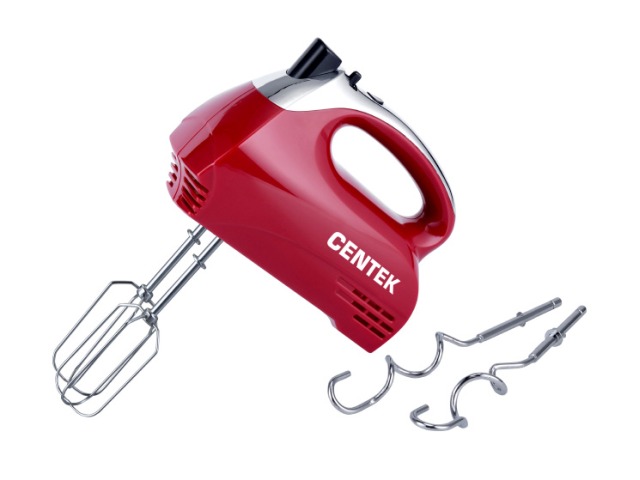 Миксер электрический CT-1118 350вт хром-вишня *12