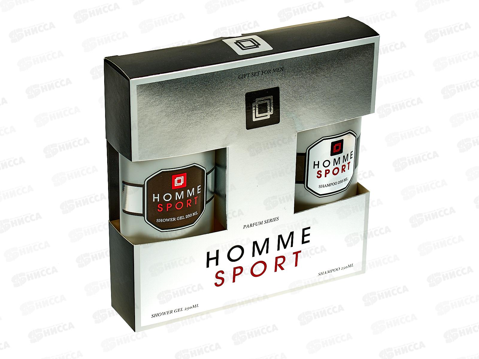 Набор подарочный HOMME SPORT 311 (шампунь 250мл + гель для душа 250мл) мужской *10