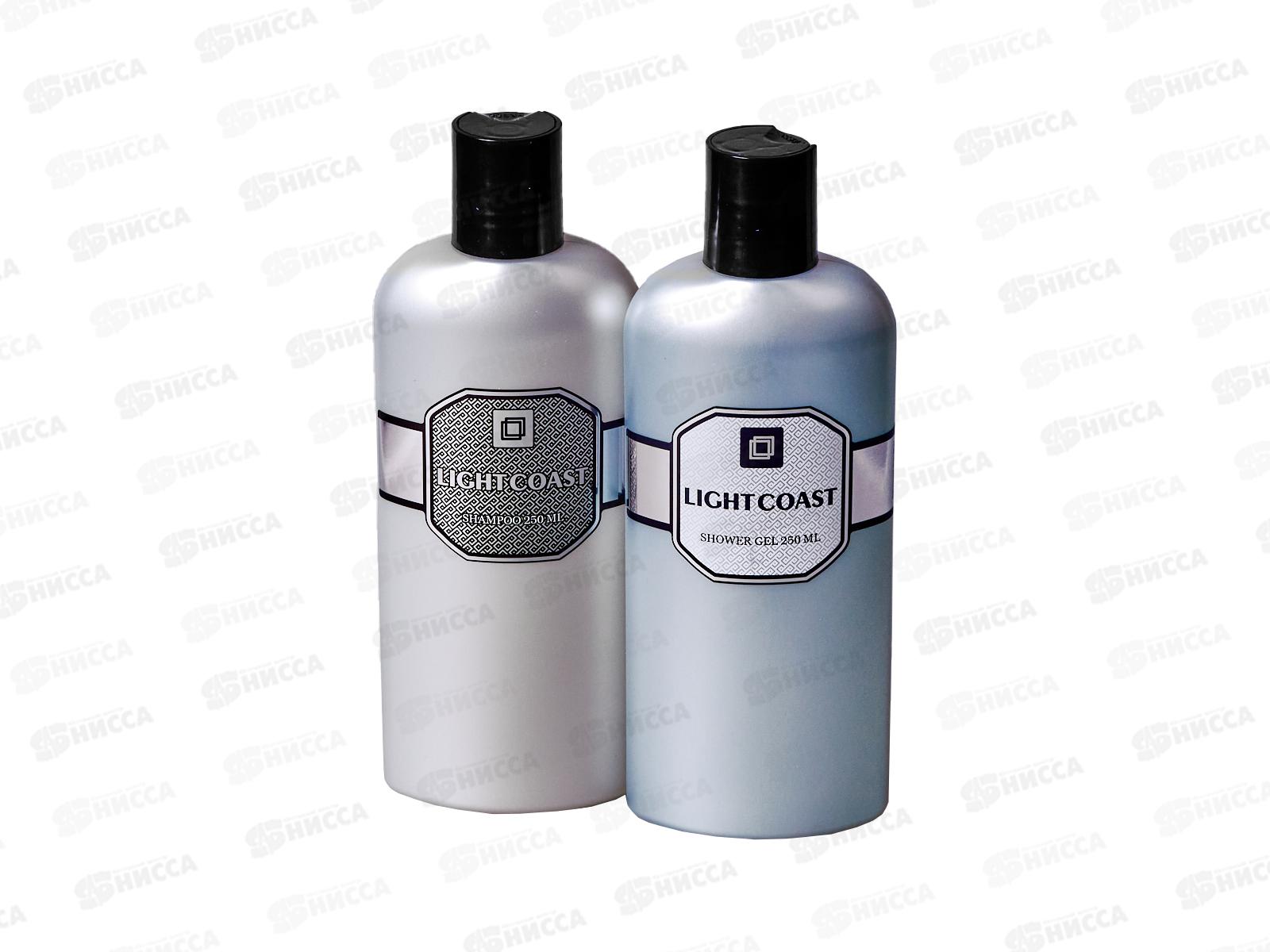 Набор подарочный Light Coast 321 (шампунь 250мл + гель 250мл) мужской *10