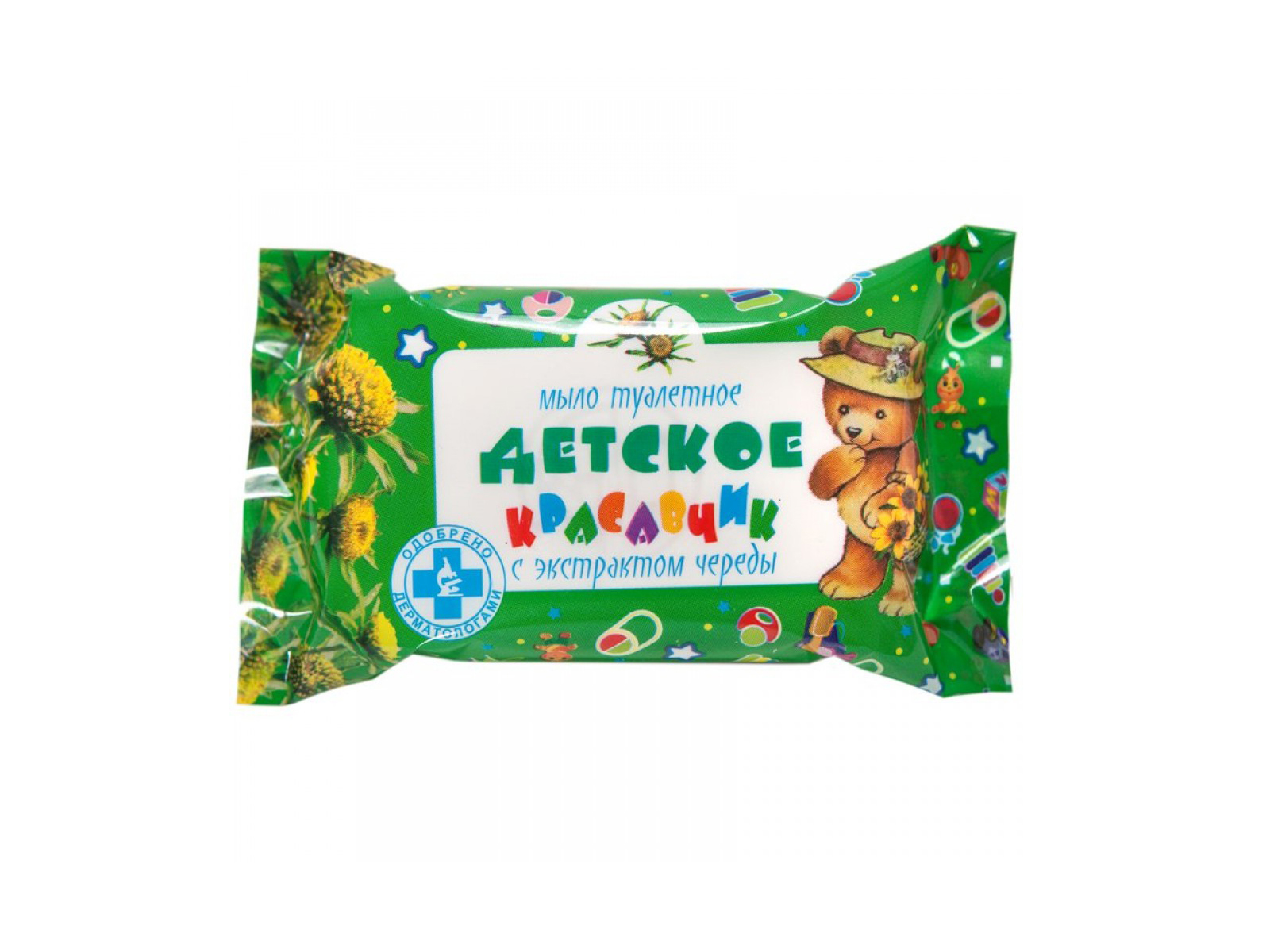 Мыло Детское Красавчик Череда 100гр упаковка  *66 К