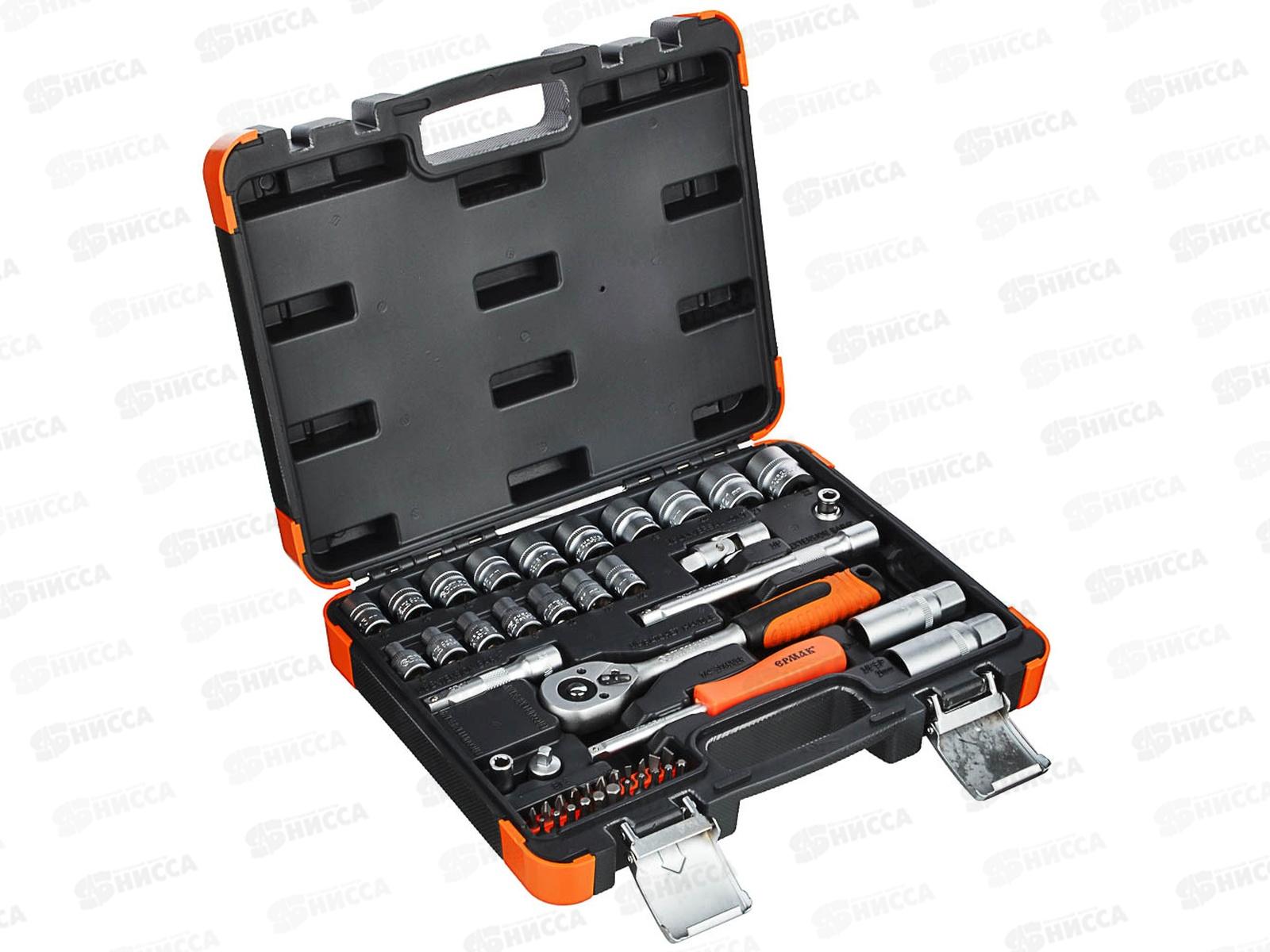 Набор профессионального инструмента 49предмета  ЕРМАК   736-092