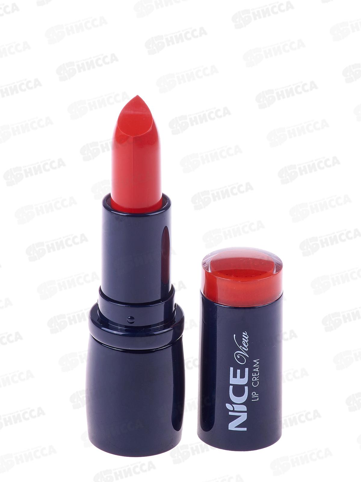 НАЙС помада увлажняющая+пробник №85 красный бархат *6