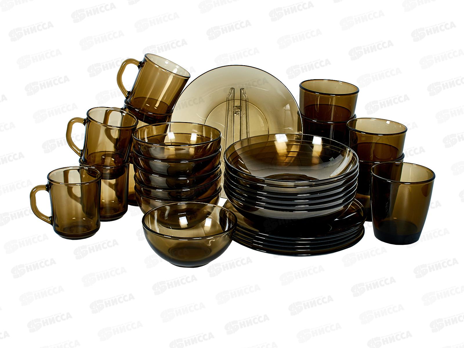 Набор столовый 30 предметов  &quotBASILICO" дымка 62076 *1
