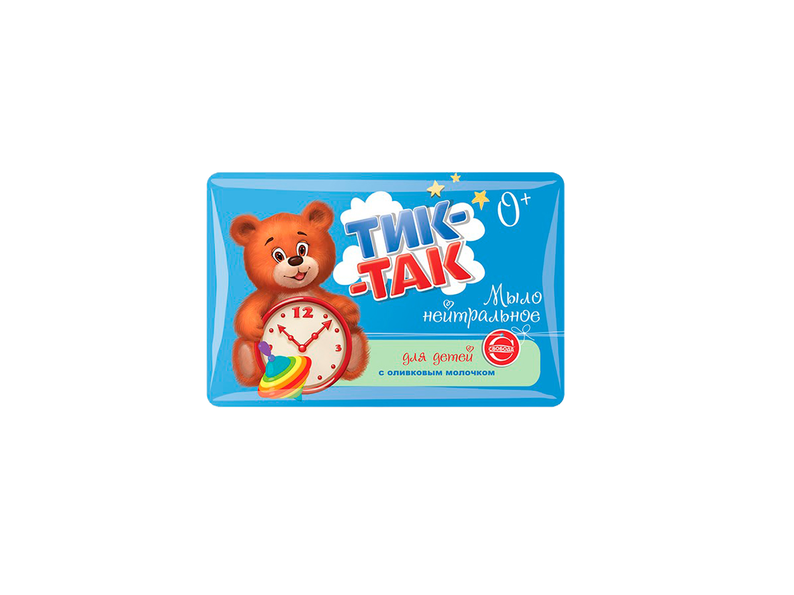 Свобода ТИК-ТАК мыло с оливковым молоком 90г *36