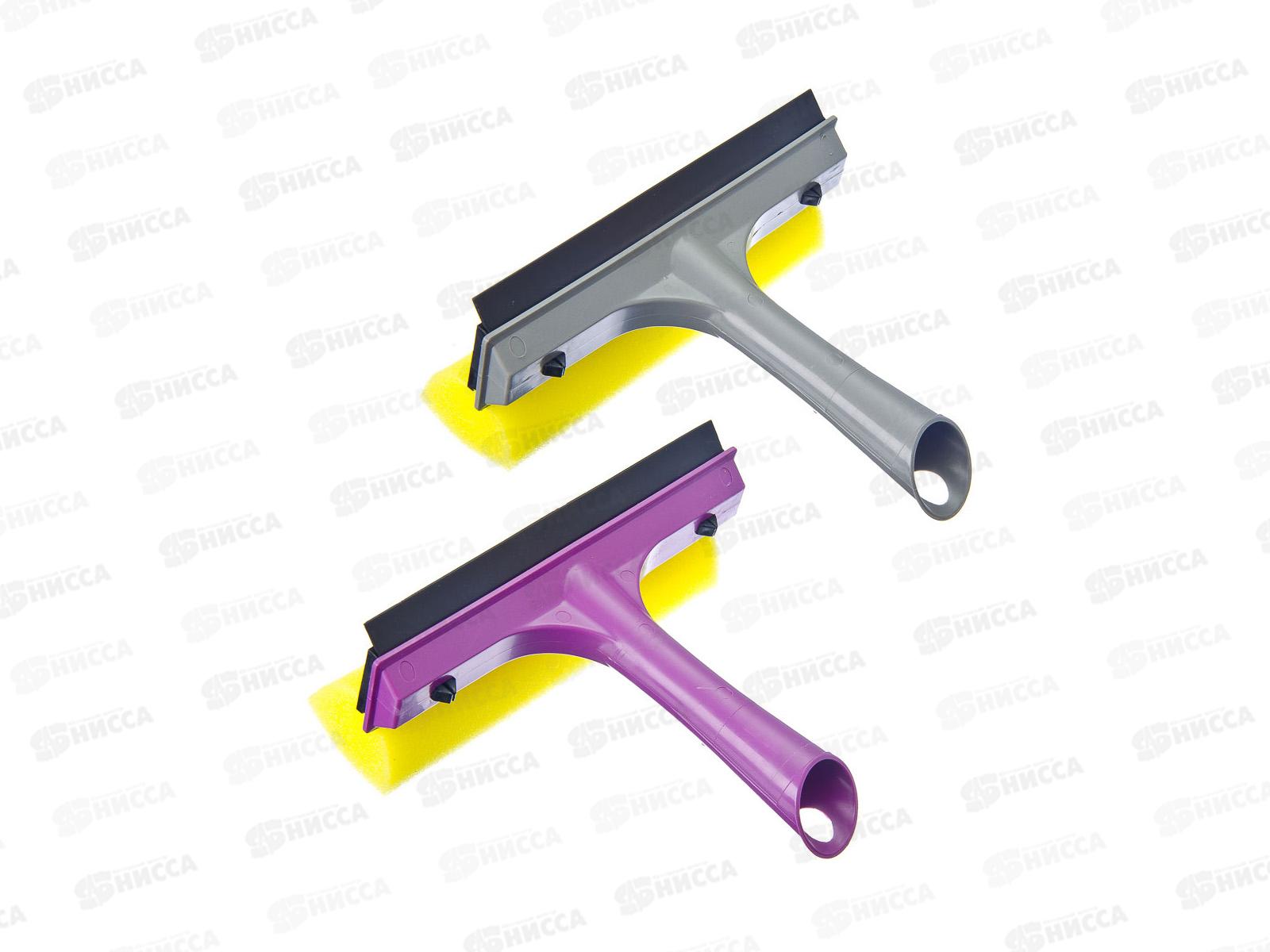 Окномойка "Практик" пластиковая , резина Vetta 12,5*15,7*6,7см 444-326 г *32