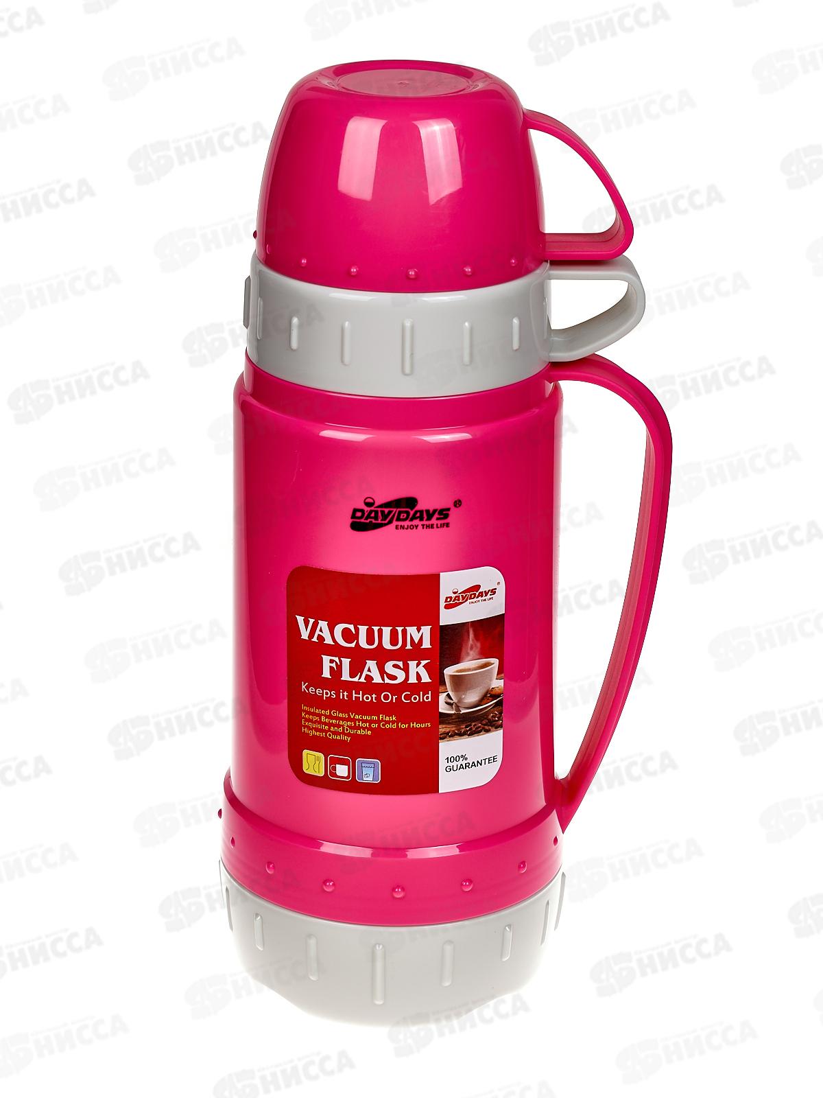 Термос 1000мл, пластиковый корпус , AL-1814-2 *12