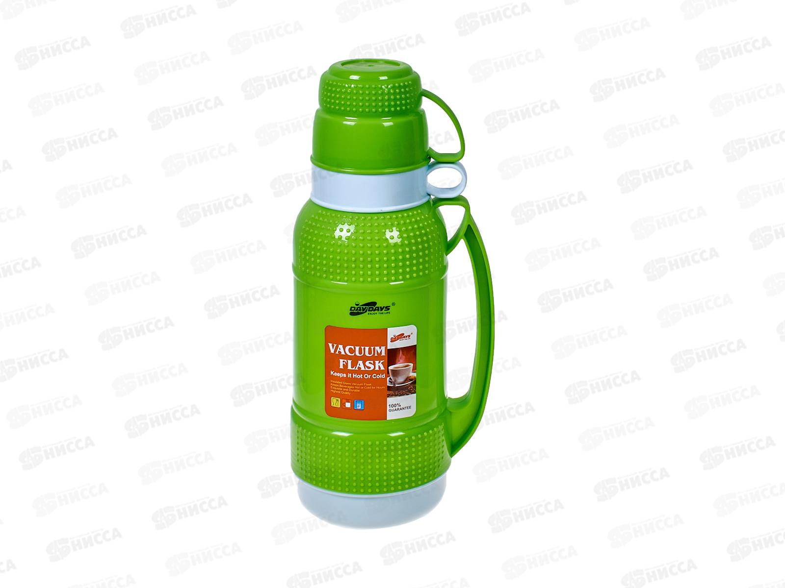 Термос 1800мл, пластиковый корпус, &quotDayDays", AL-1816-2 *12