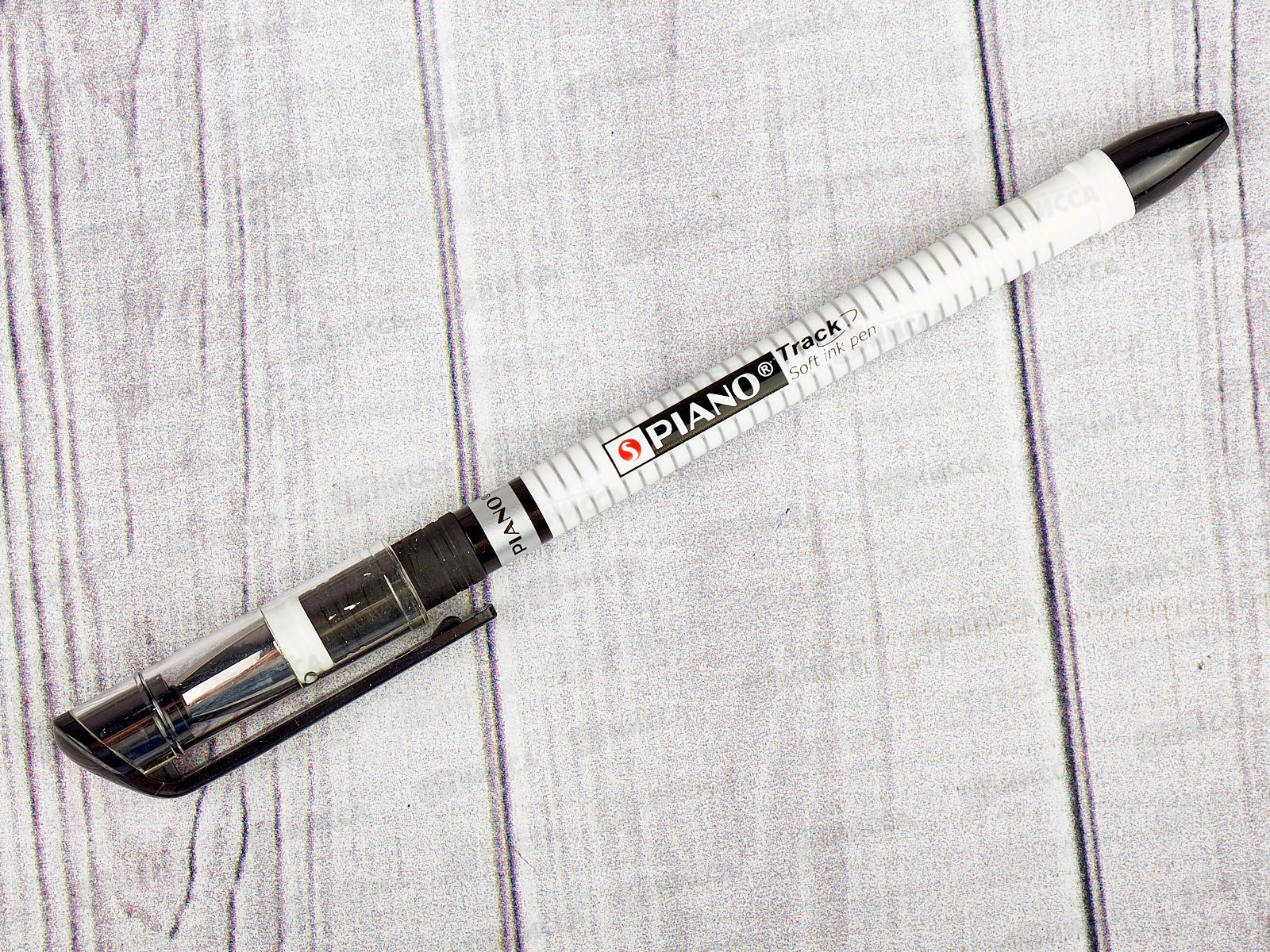 Ручка масляная. PIANO Track игла, 35синий+10черной+5красной, PT-555 *50/1200