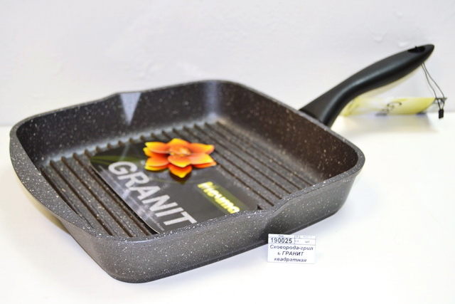 Сковорода-гриль ГРАНИТ квадратная 66701
