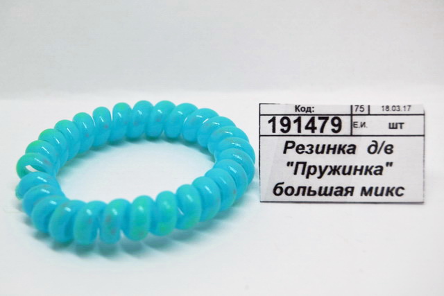 Резинка  для волос &quotПружинка&quot большая микс 1145953 *10