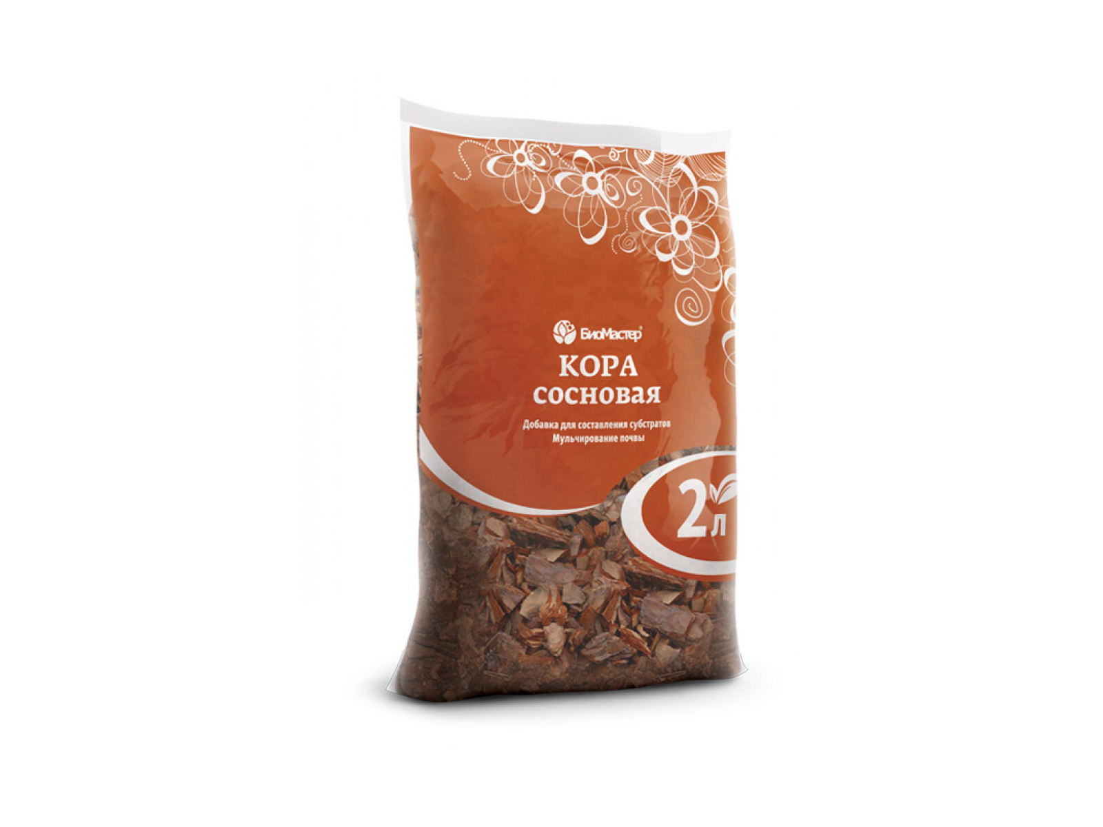 Кора сосновая 2л Био Мастер *20