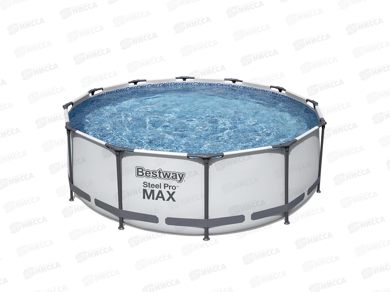 Бассейн 56260 (366х100см) каркасн с фильтр-насос Steel Pro Bestway