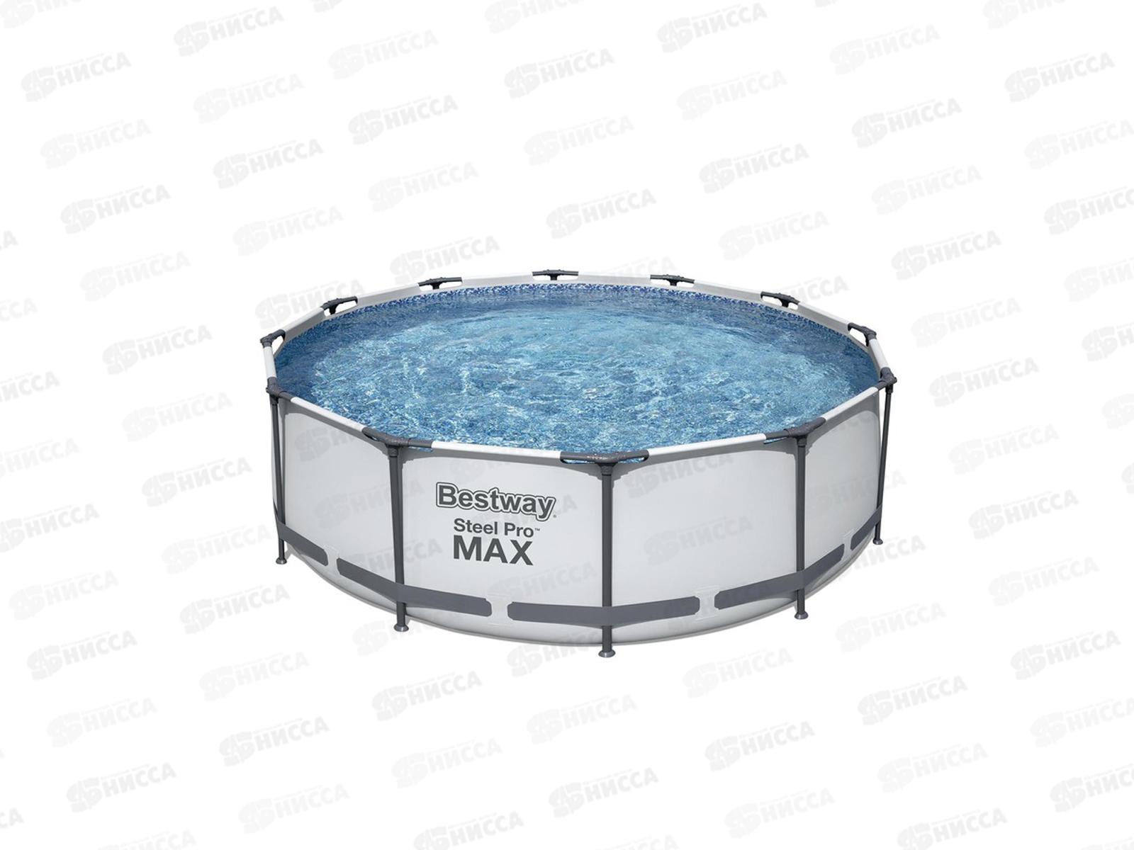 Бассейн 56418 (366*100) каркасный с фильтром BESTWAY