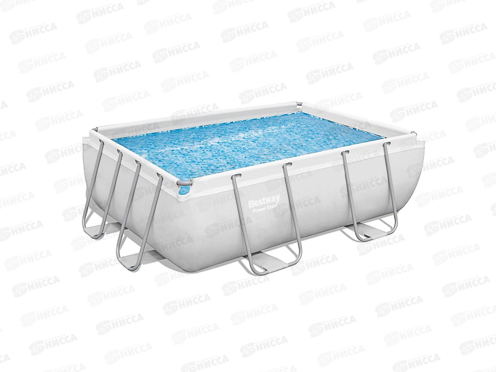 Бассейн 56629 (282*196*84) каркасный Frame Pool Set фильтр-насос Bestway