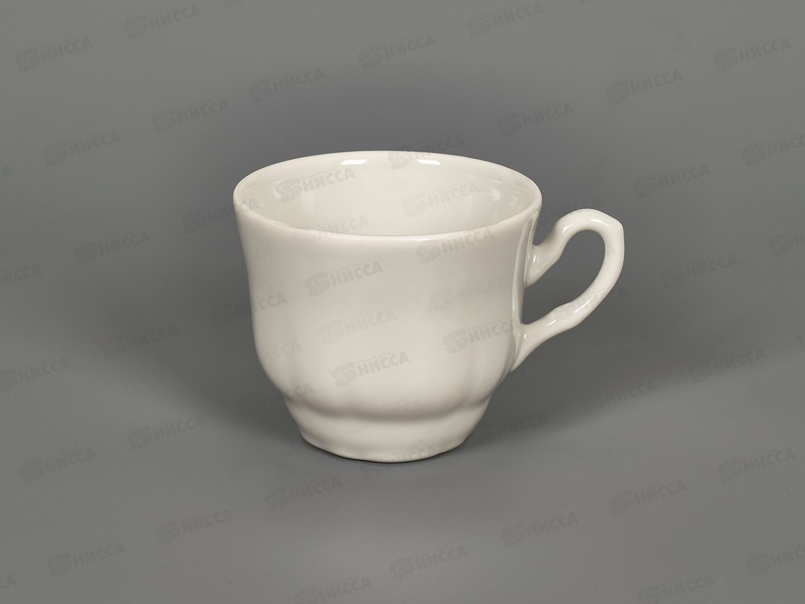 Чашка кофейная 110см3 фарфор Романс Белье 6С2439 *36