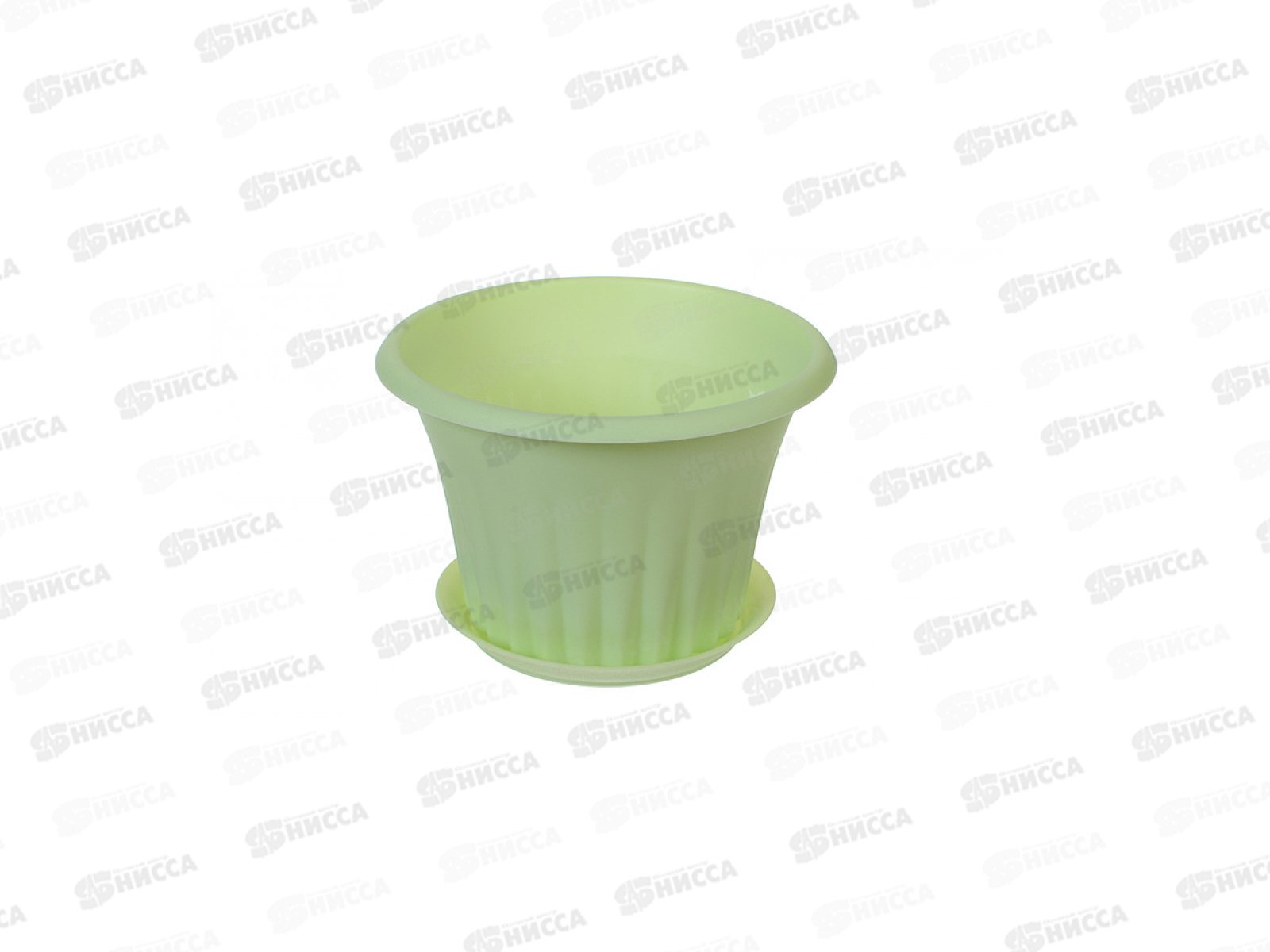 Кашпо КЭРОЛ D160мм с подставкой Мята *24 М3155