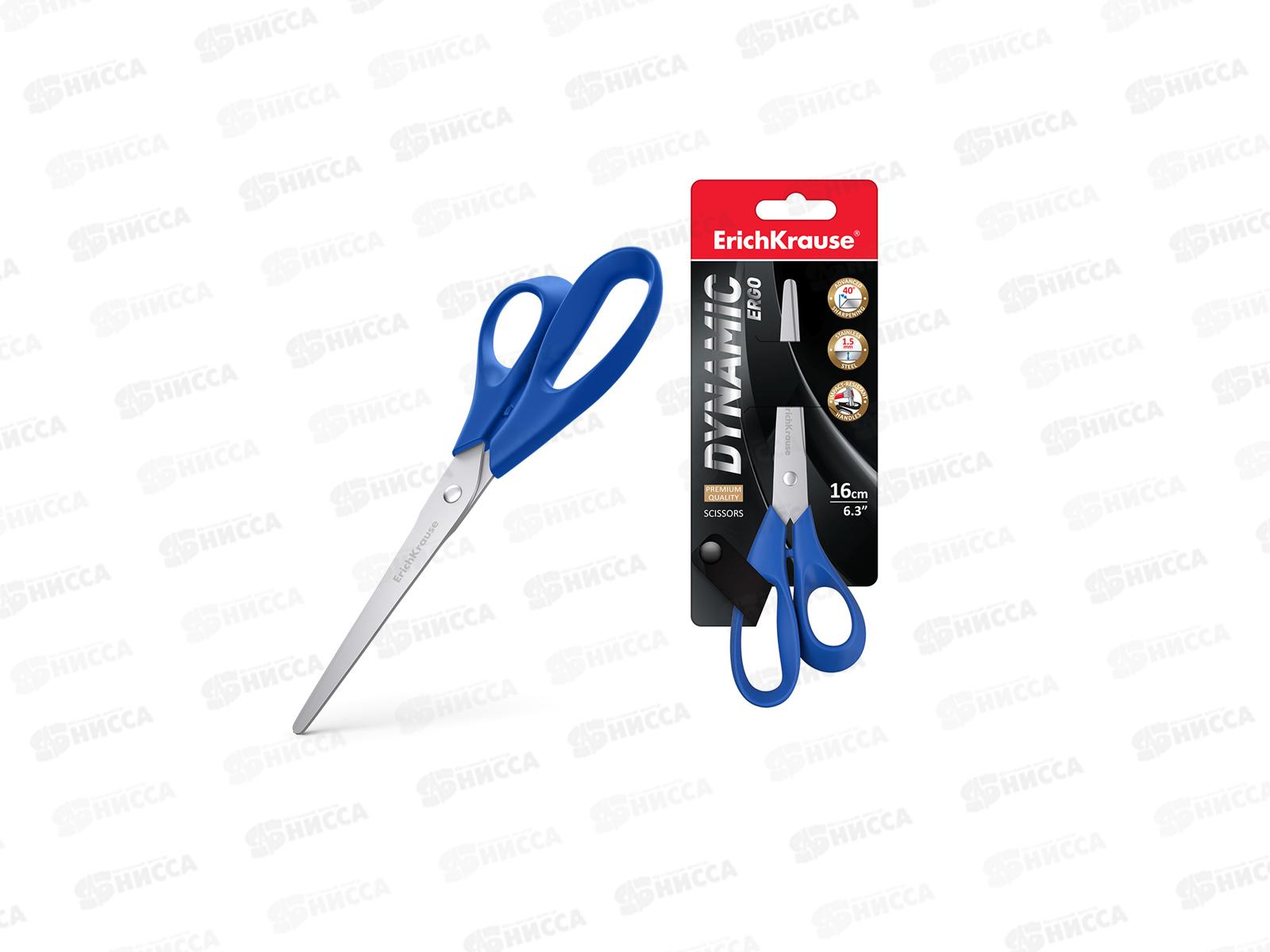 Ножницы ERICH KRAUSE 21883 160мм Dynamic, *12/144