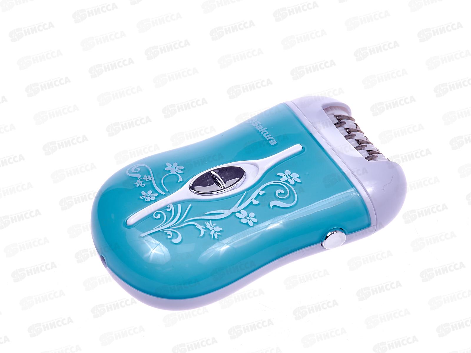 Эпилятор SA-5540SBL 2 насадки+бритва