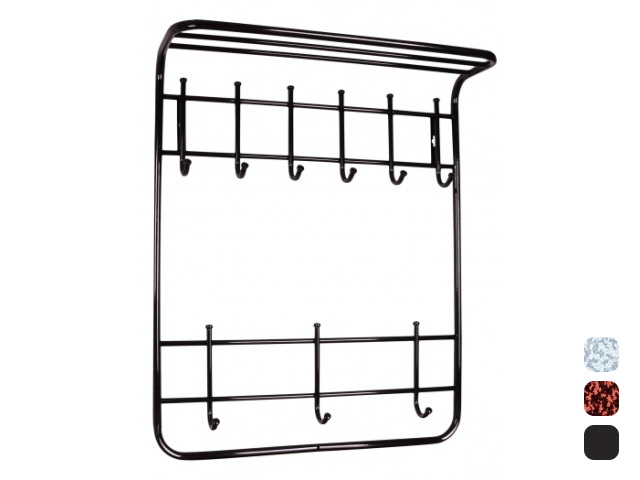 Вешалка для одежды 2х ярусная 60см ВСП8