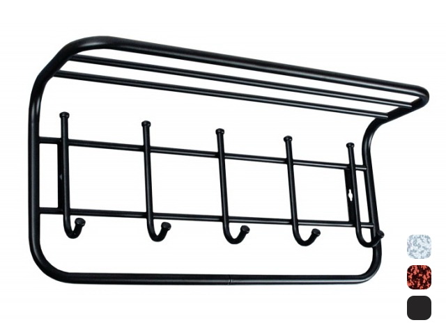 Вешалка для одежды с полкой 60см ВСП6