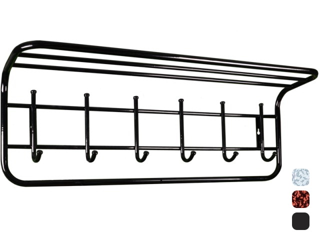 Вешалка для одежды с полкой 80см ВСП7