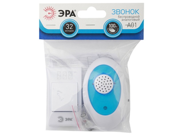 Звонок ЭРА A01 беспроводной аналоговый *24/72