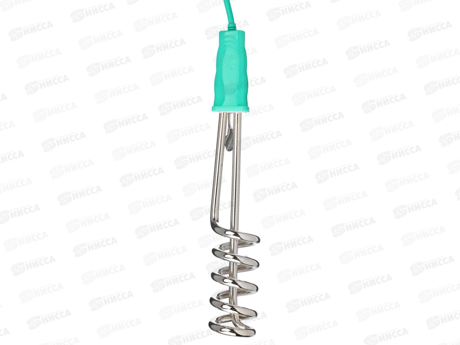 Кипятильник 1500Вт 220В, шнур 90см 909-009 *10/100 г