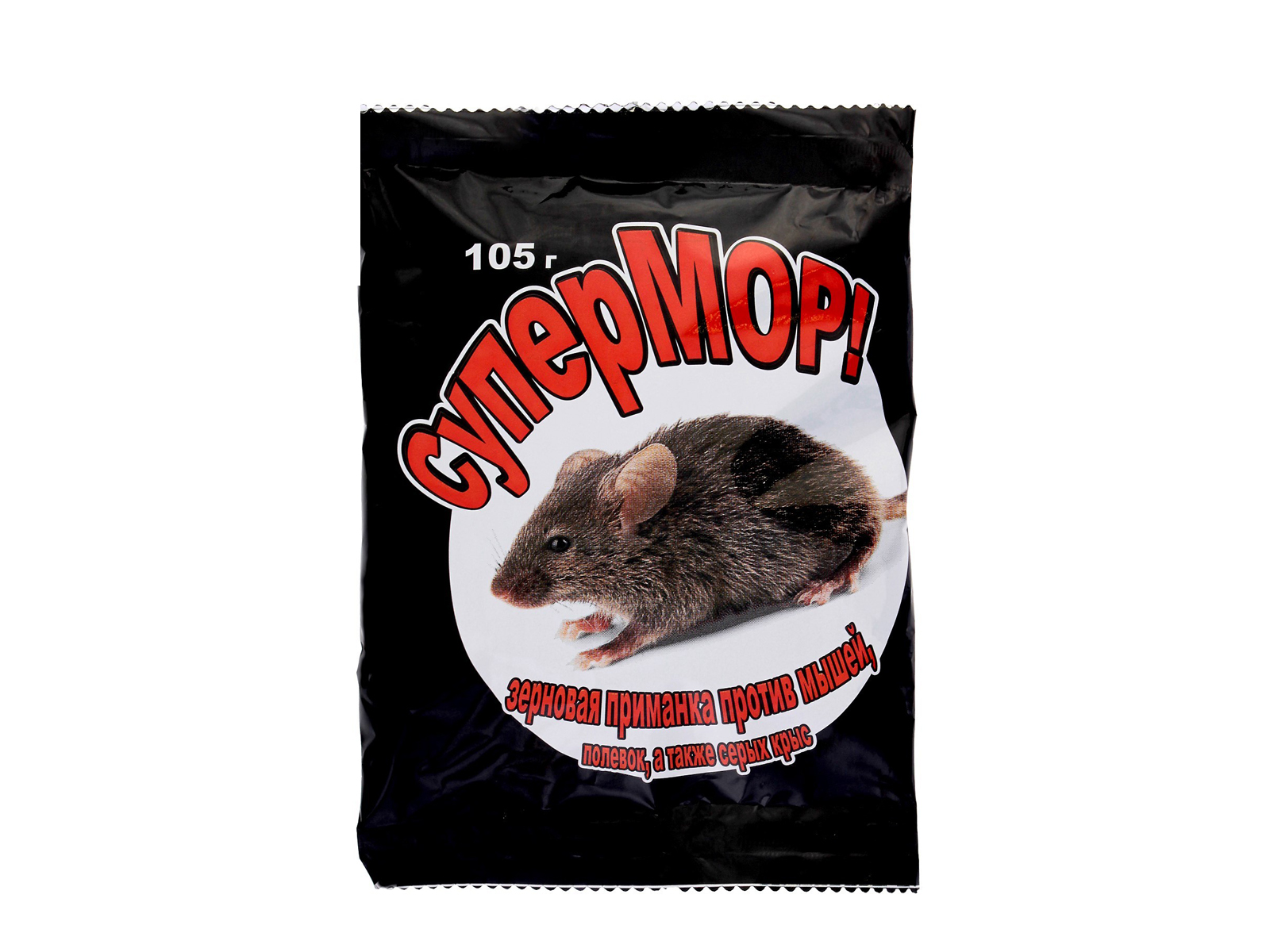 СУПЕРМОР зерно от грызунов  105г *30  ВХ