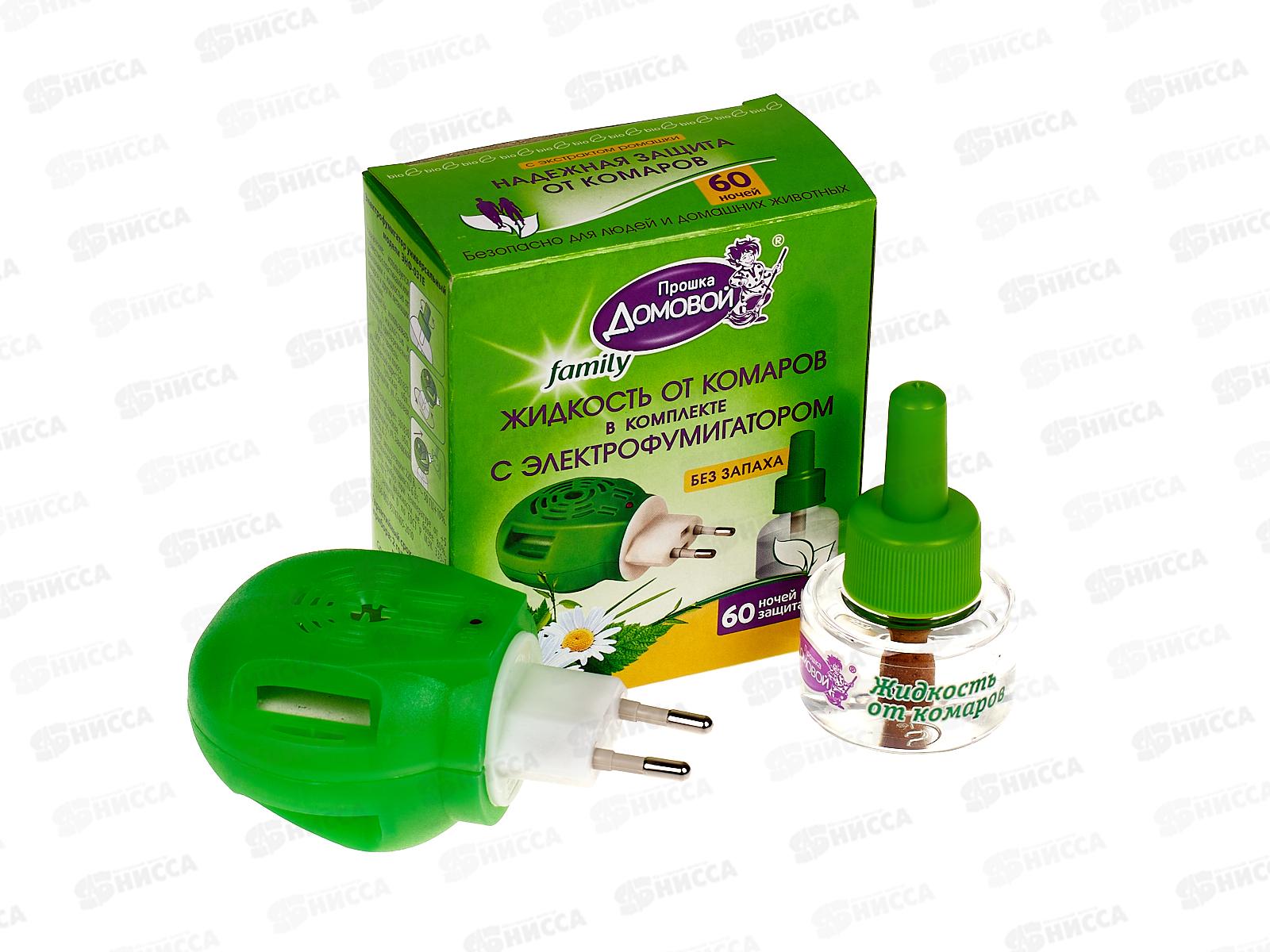 ДОМОВОЙ Комплект жидкость БИО 60 ночей *24