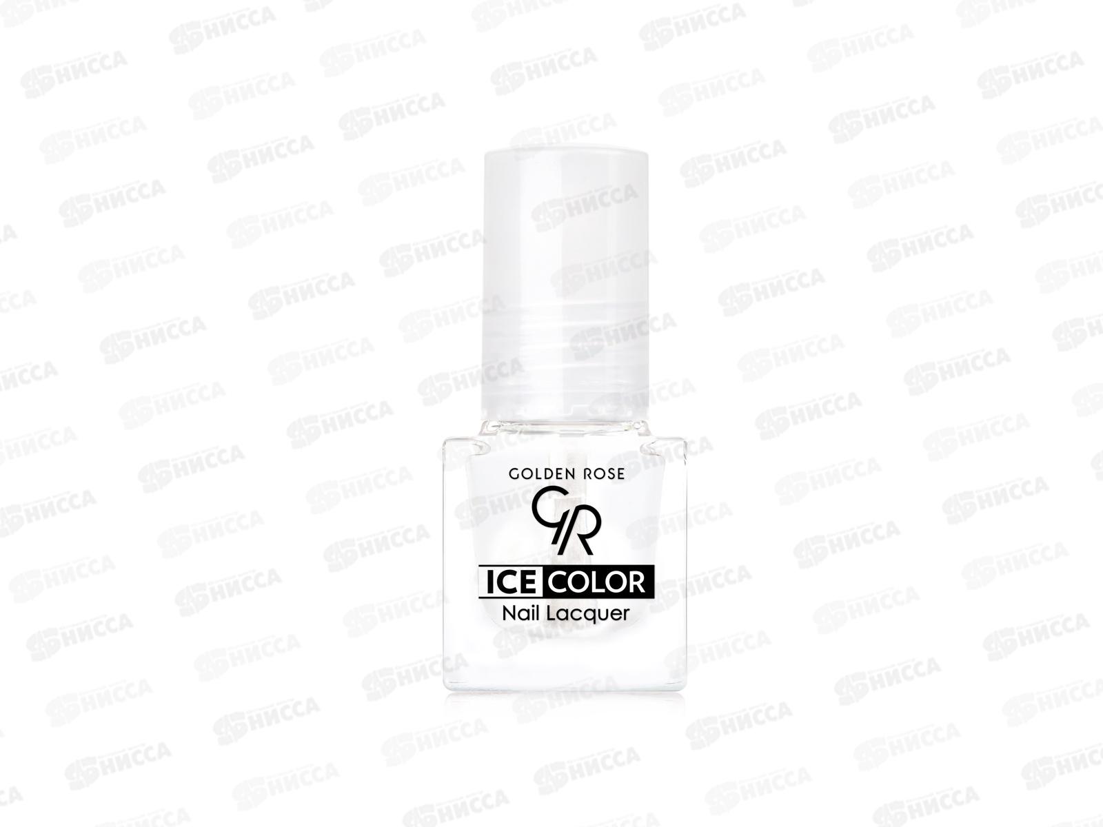 ГР ICE COLOR Nail лак для ногтей №100 Clear *12
