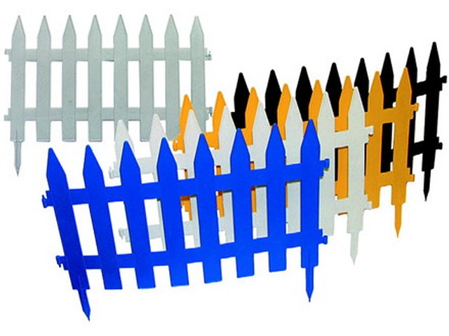 Заборчик Декоративный 3м желтый МП *9