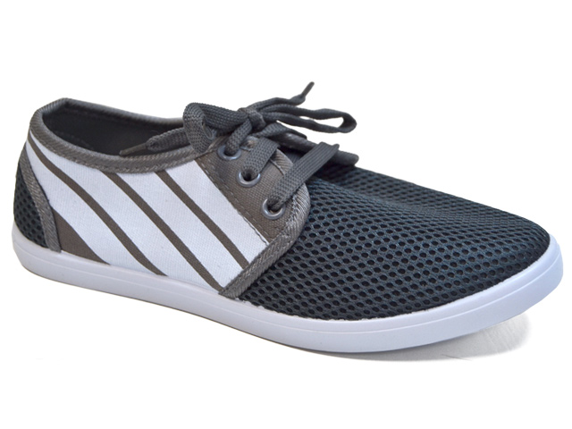 Кроссовки женские синие/серые AL-1954 р-р.36 *24