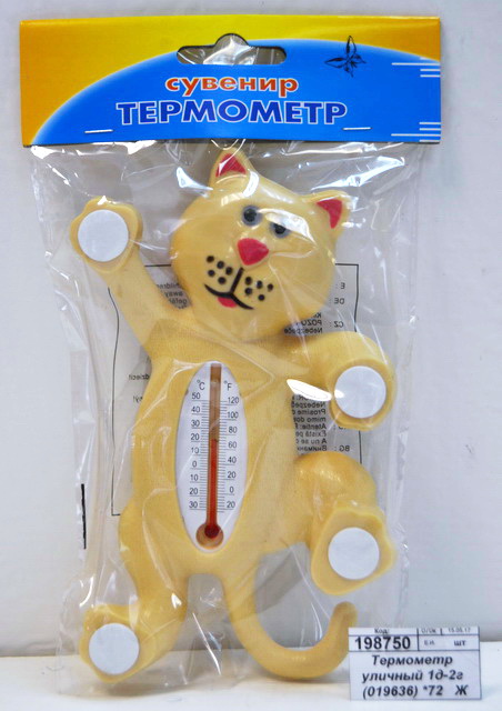 Термометр уличный 1д-2г (019636) *72   Ж