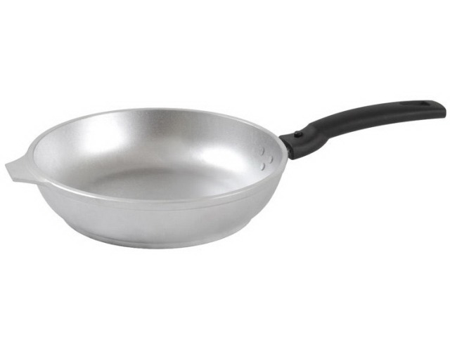 Сковорода алюминевая литая 22  утолщенное дно с222 *10