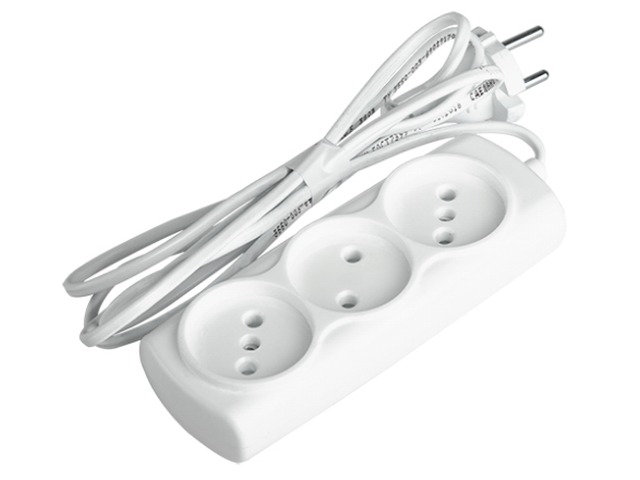 Удлинитель ФАZA 1.5м, 3 гнезда, УДП-3-150 *45