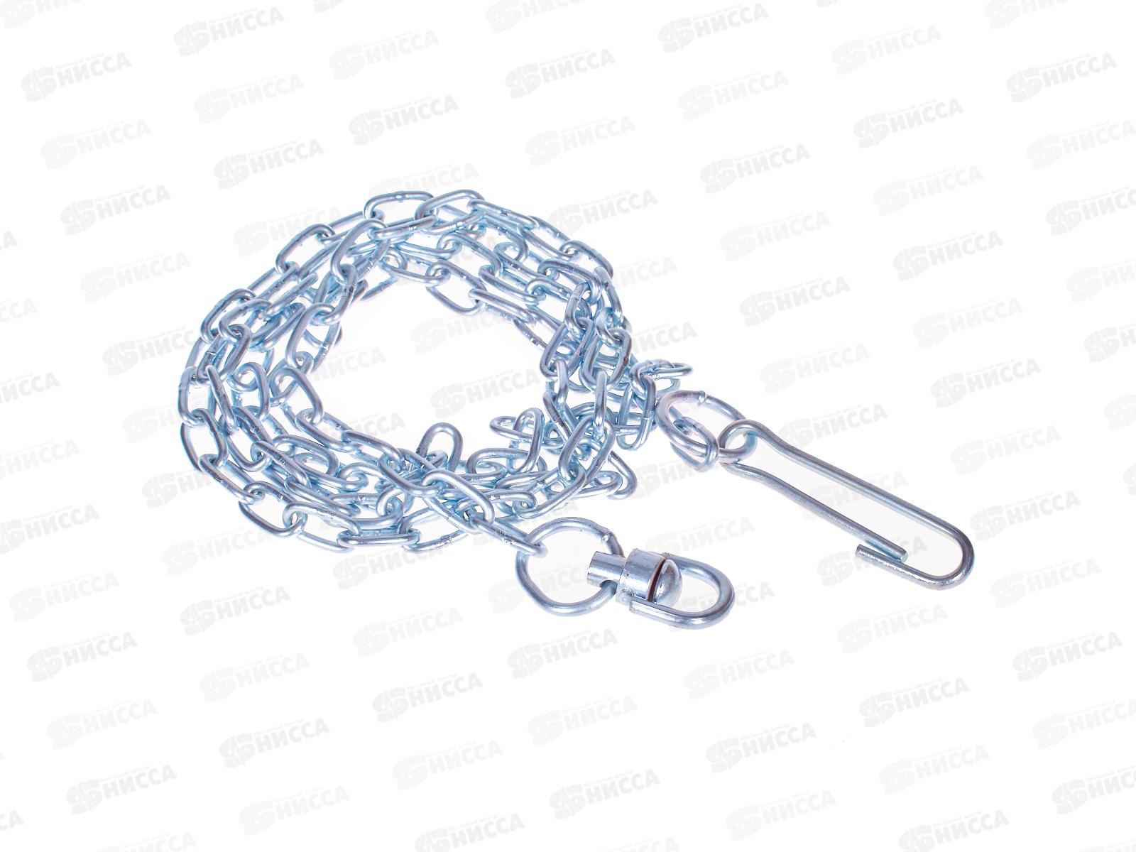 Цепь для собак 2м оцинкованная 4*22 средний размер